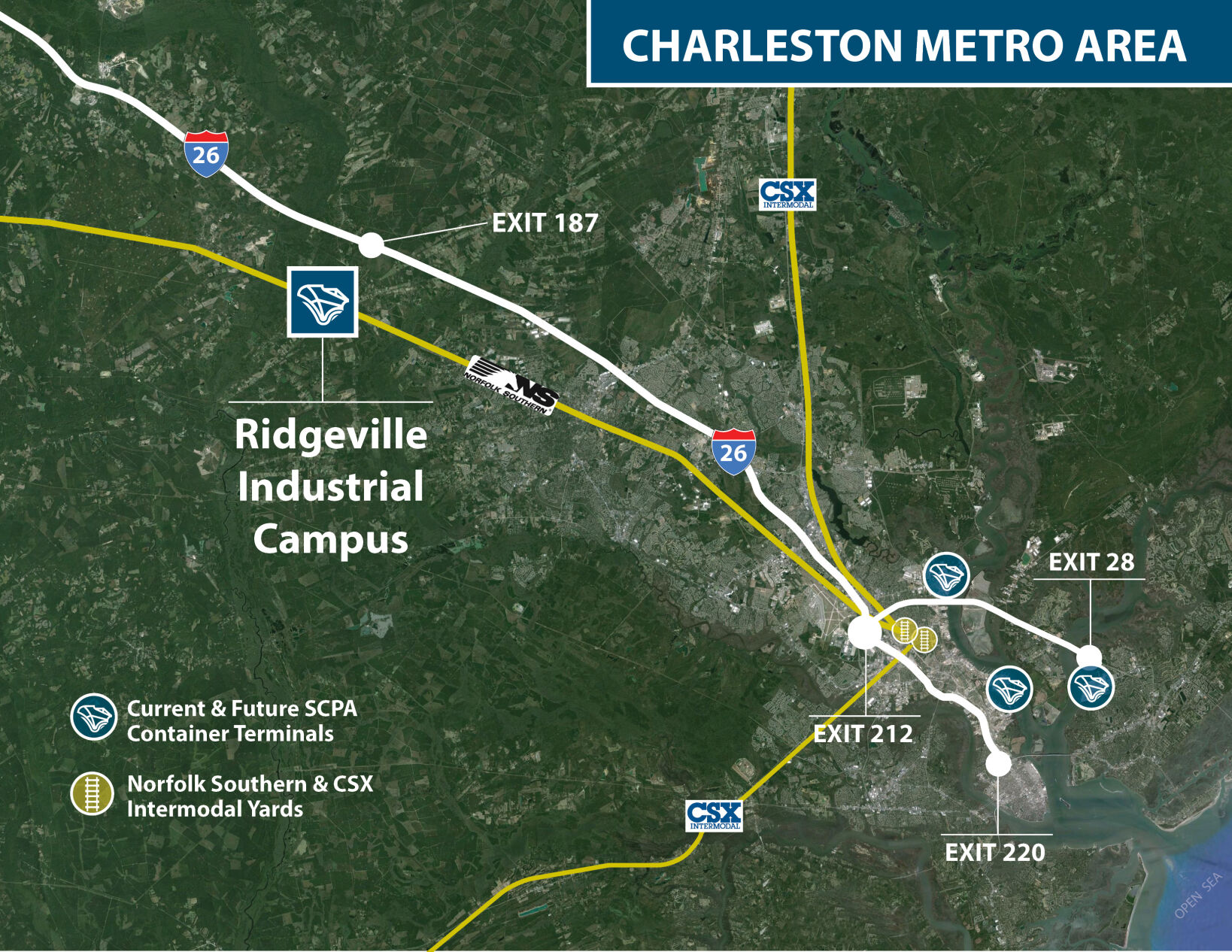 Ridgeville Commerce Center map